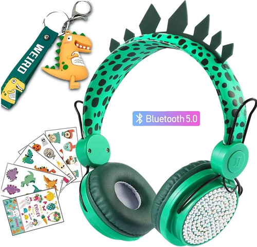 Dinosaur kids headphones - dinosaur,