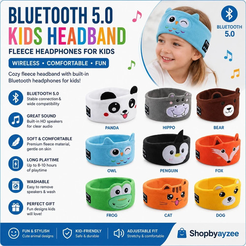 Bluetooth kid headphones - 5.0,
