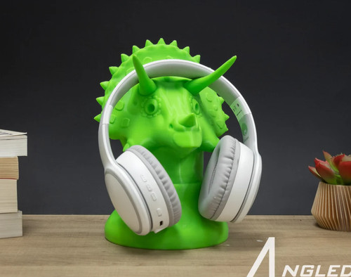 Dinosaur headphone stand - dinosaur,