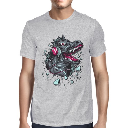 1tee mens dinosaur breaking - dinosaur,
